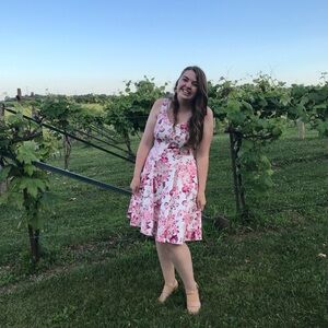 Hearts and Roses Vintage-style Fit and Flare Dress